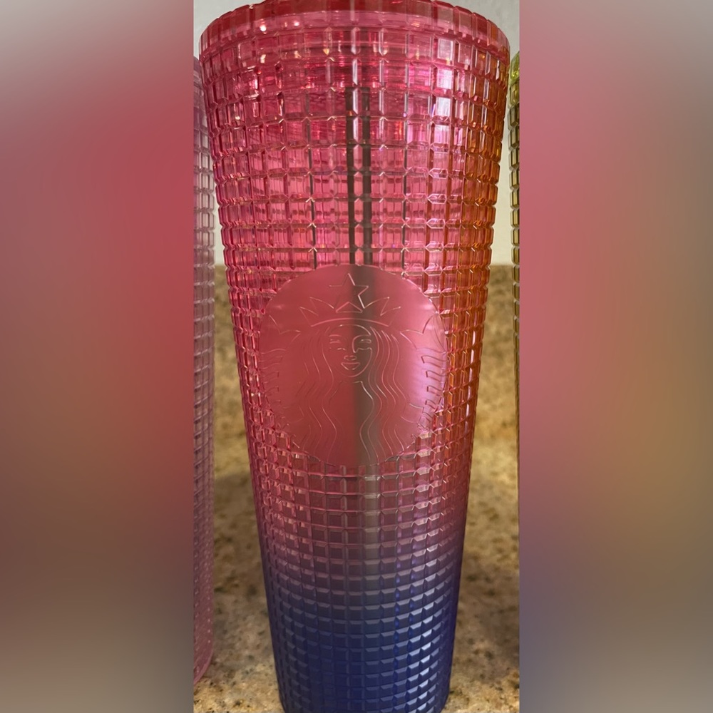 New with tags. Grid Starbucks tumblers. Price is for each cup.